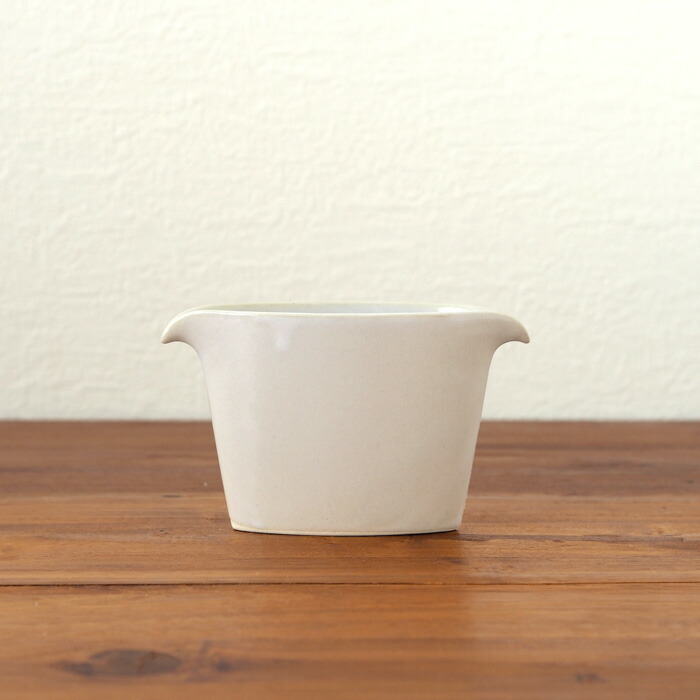 長十郎窯　スマートスタンド　白釉