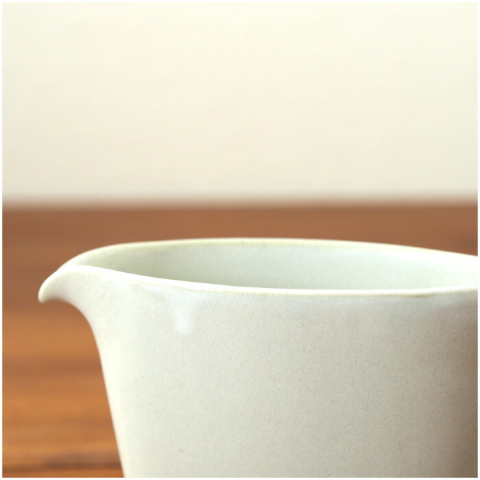 長十郎窯　スマートスタンド　白釉