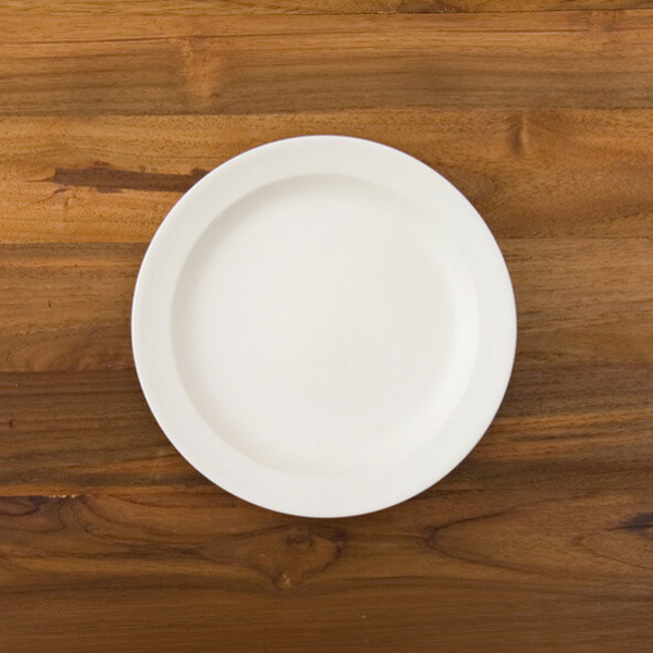 SAKUZAN　Sara　プレート　20cm　7”　クリーム