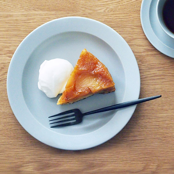 SAKUZAN　Sara　プレート　20cm　7”　グレー