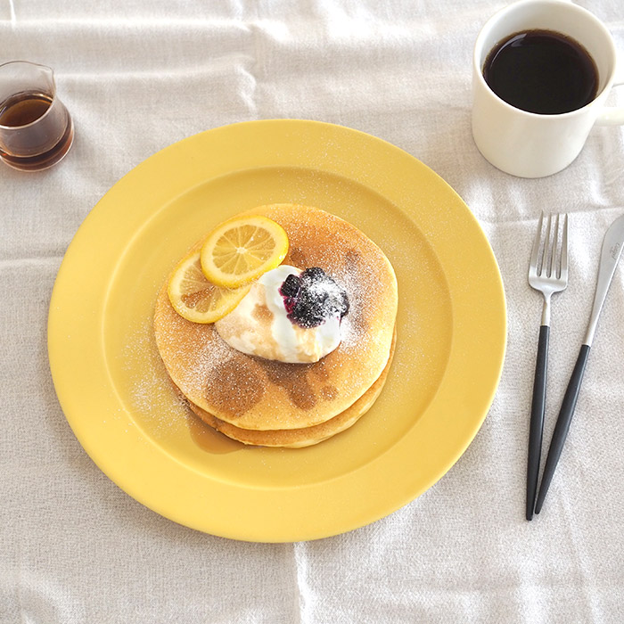 SAKUZAN　Sara　プレート　26cm　10”　イエロー　※