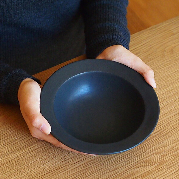 SAKUZAN　Sara　ボウル　17.5cm　7”　ブラック