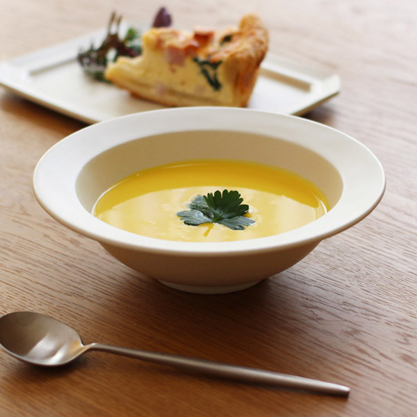 SAKUZAN　Sara　ボウル　17.5cm　7”　クリーム