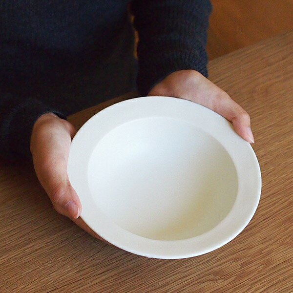 SAKUZAN　Sara　ボウル　17.5cm　7”　クリーム