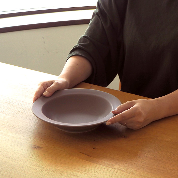 SAKUZAN　Sara　ボウル　21cm　9”　ブラウン　※