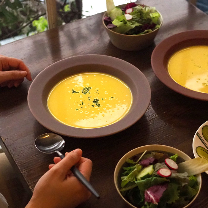 SAKUZAN　Sara　ボウル　21cm　9”　ブラウン　※