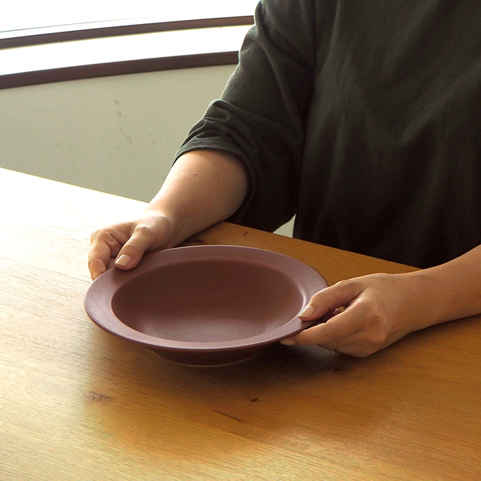 【プロキッチン別注】SAKUZAN　Sara　ボウル　21cm　9”　キャラメルブラウン　※