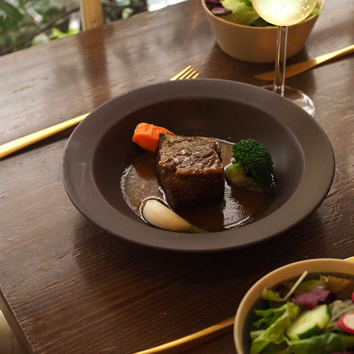 【プロキッチン別注】SAKUZAN　Sara　ボウル　21cm　9”　チョコレートブラウン※