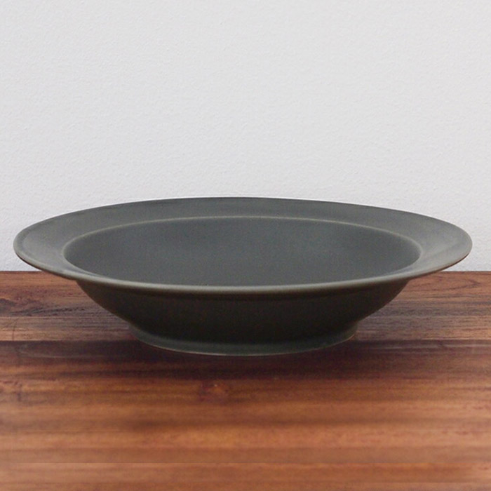 【プロキッチン別注】SAKUZAN　Sara　ボウル　21cm　9”　ディムグレー