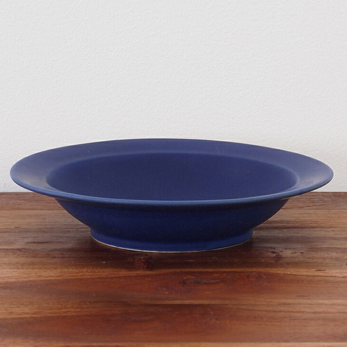 【プロキッチン別注】SAKUZAN　Sara　ボウル　21cm　9”　ネイビーブルー※