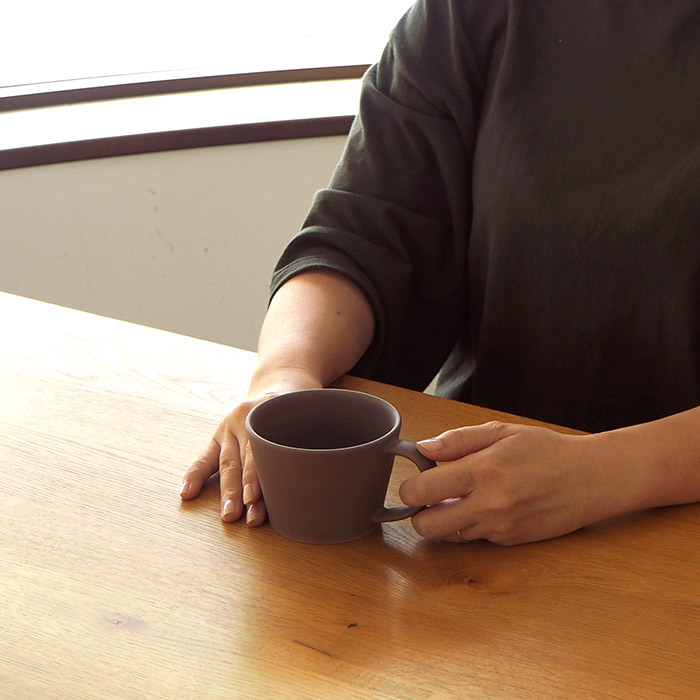 SAKUZAN　Sara　コーヒーカップ　ブラウン　※