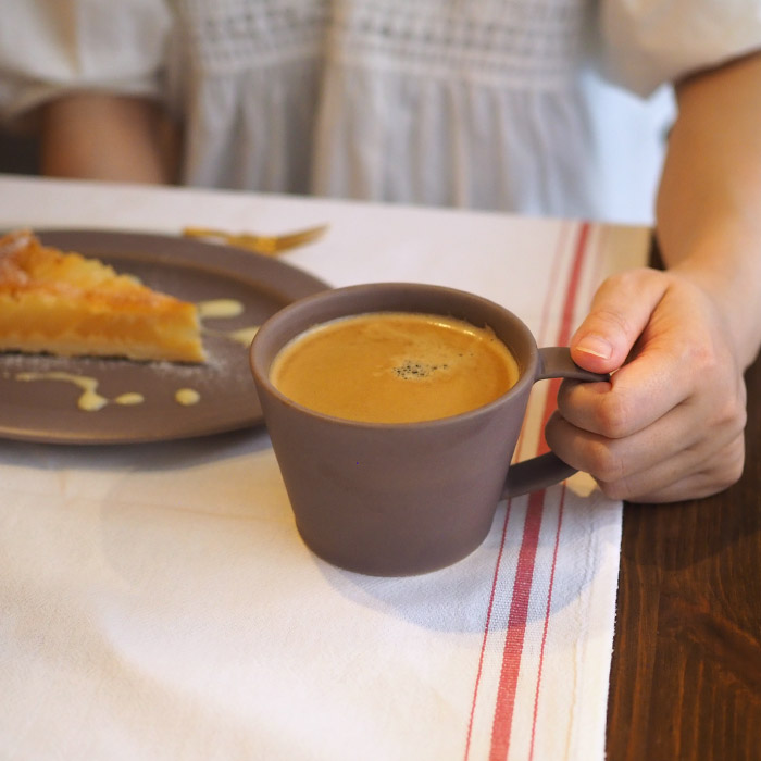 SAKUZAN　Sara　コーヒーカップ　ブラウン　※