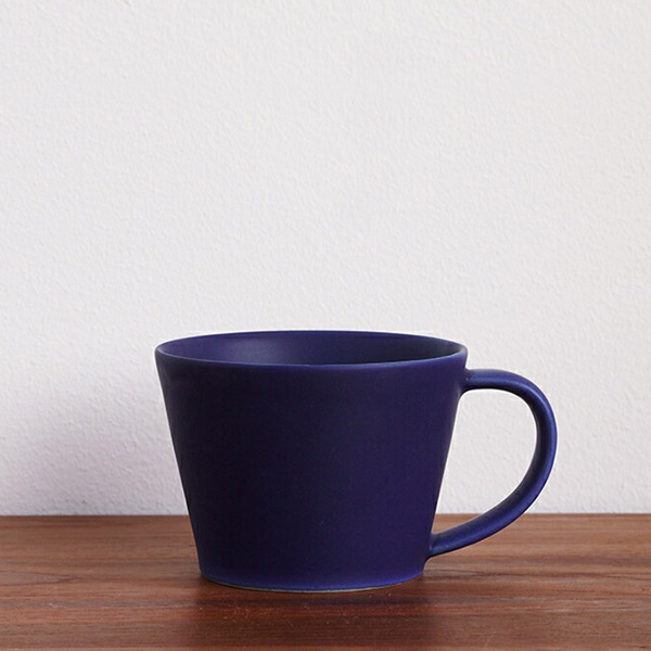 【プロキッチン別注】SAKUZAN　Sara　コーヒーカップ　ネイビーブルー