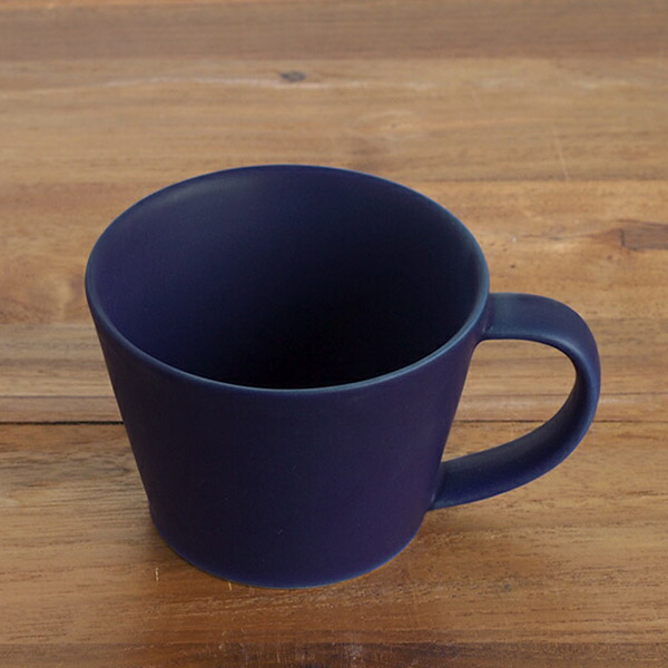 【プロキッチン別注】SAKUZAN　Sara　コーヒーカップ　ネイビーブルー