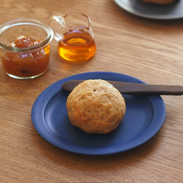 【プロキッチン別注】SAKUZAN　Sara　プレート　14cm　ネイビーブルー