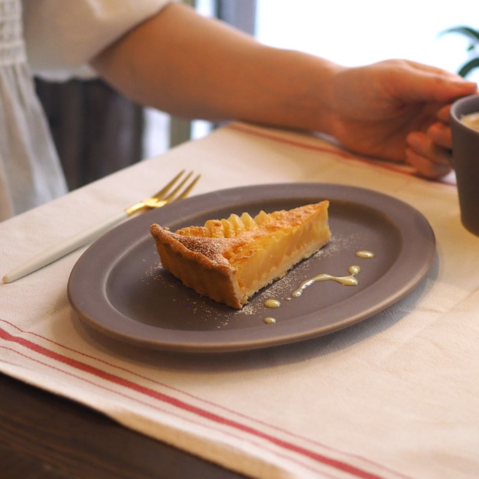 SAKUZAN　Sara　オーバル　M　ブラウン　※