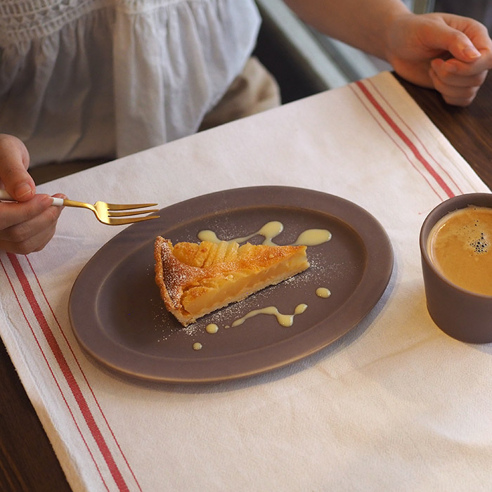 SAKUZAN　Sara　オーバル　M　ブラウン　※