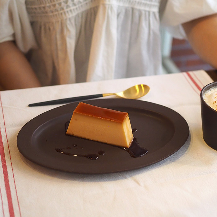 【プロキッチン別注】SAKUZAN　Sara　オーバル　M　チョコレートブラウン