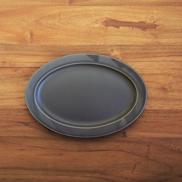 【プロキッチン別注】SAKUZAN　Sara　オーバル　M　ディムグレー