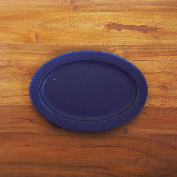 【プロキッチン別注】SAKUZAN　Sara　オーバル　M　ネイビーブルー※