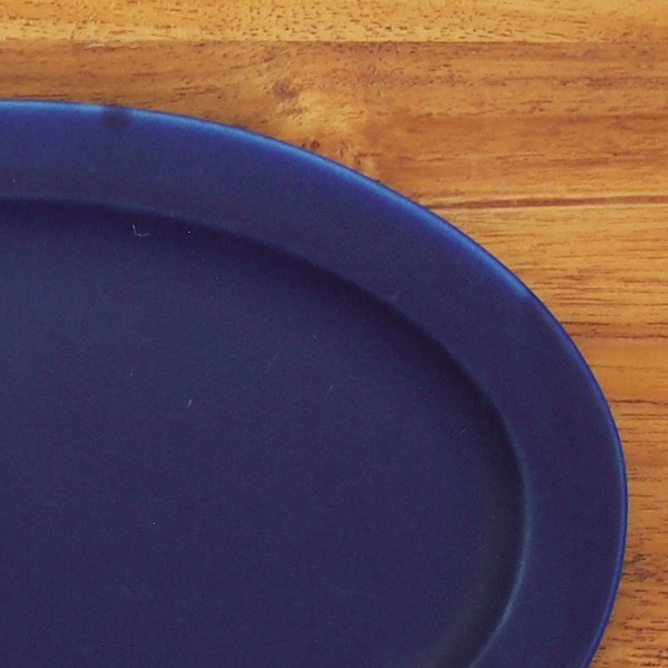 【プロキッチン別注】SAKUZAN　Sara　オーバル　M　ネイビーブルー※