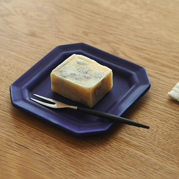 【プロキッチン別注】SAKUZAN　Sara　スクエア　S　ネイビーブルー