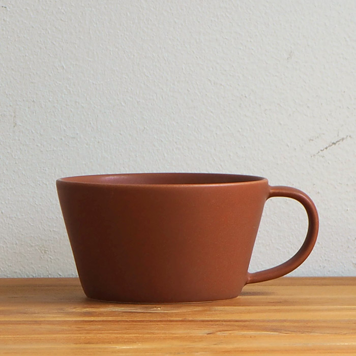 【プロキッチン別注】SAKUZAN　Sara　スープカップ　キャラメルブラウン　※