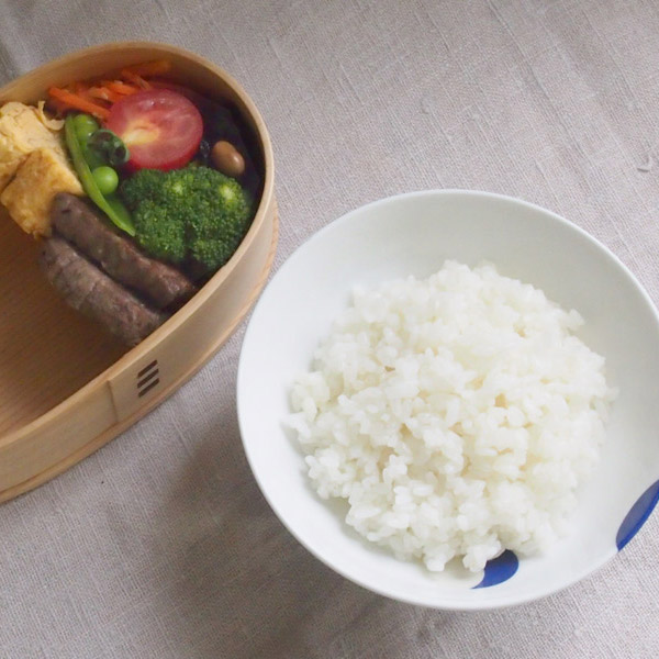 秋田杉　大館曲げわっぱ弁当箱　小判　小