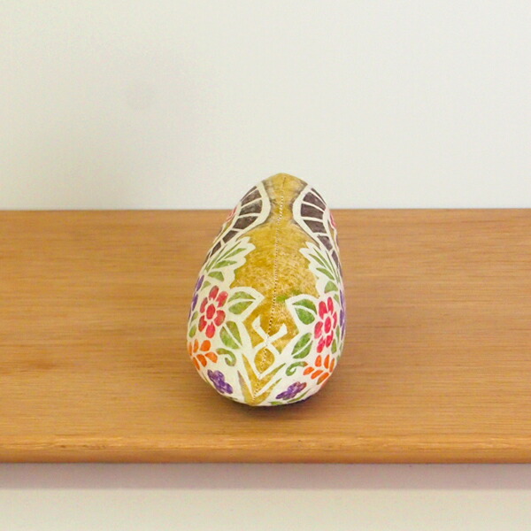 真工藝　木版手染めぬいぐるみ　干支シリーズ・親　未　ひつじ