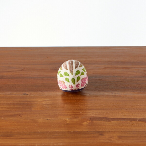 真工藝　木版手染めぬいぐるみ　干支シリーズ・仔　亥　いのしし