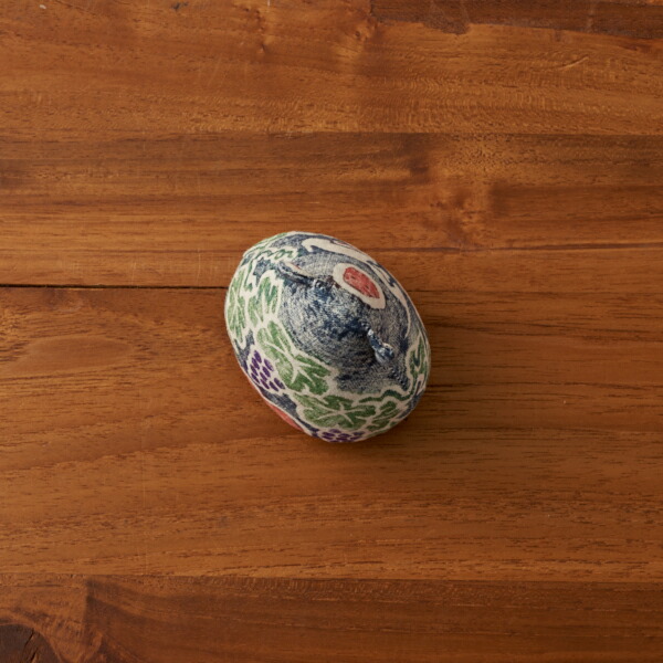 真工藝　木版手染めぬいぐるみ　干支シリーズ・仔　申　さる