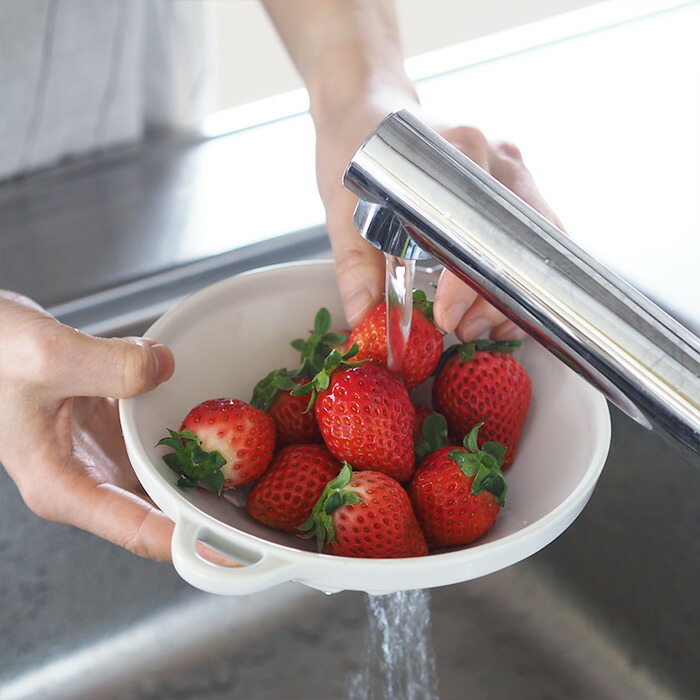 【4月より値上げ】スタジオエム　ベリーボウル　白　/　STUDIO　M'　Berry　BOWL