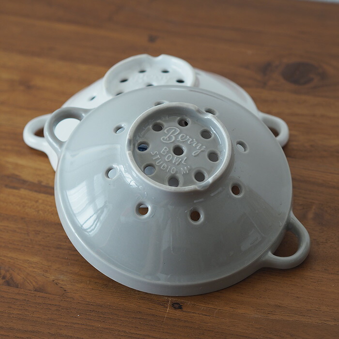 【4月より値上げ】スタジオエム　ベリーボウル　グレー　/　STUDIO　M'　Berry　BOWL