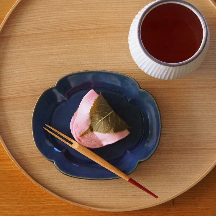 スタジオエム　リアン　取皿　藍　/　STUDIO　M'　lien