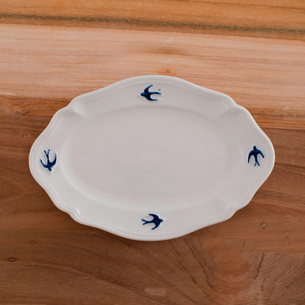 【4月より値上げ】スタジオエム　アーリーバード　オーバルプレート　S　/　STUDIO　M'　EARLY　BIRD