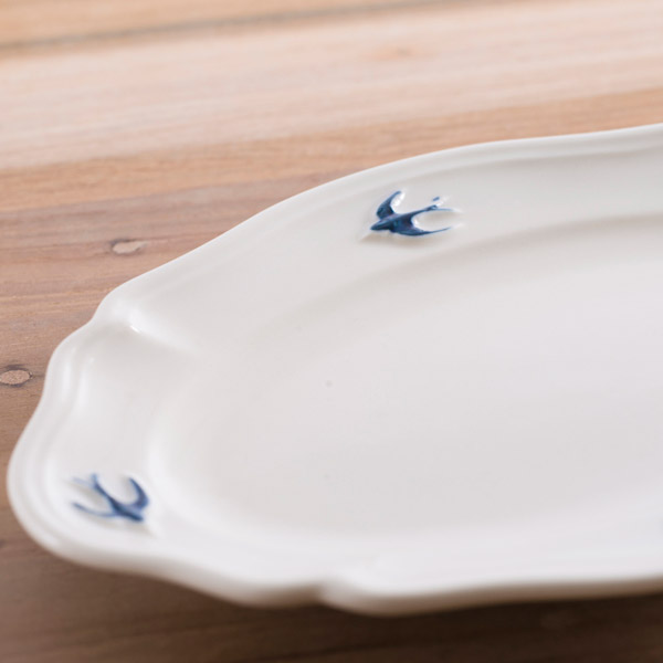 【4月より値上げ】スタジオエム　アーリーバード　オーバルプレート　S　/　STUDIO　M'　EARLY　BIRD