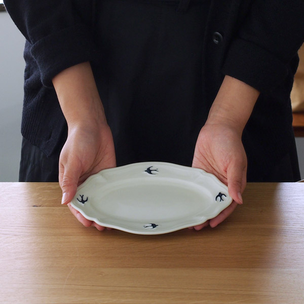 【4月より値上げ】スタジオエム　アーリーバード　オーバルプレート　S　/　STUDIO　M'　EARLY　BIRD