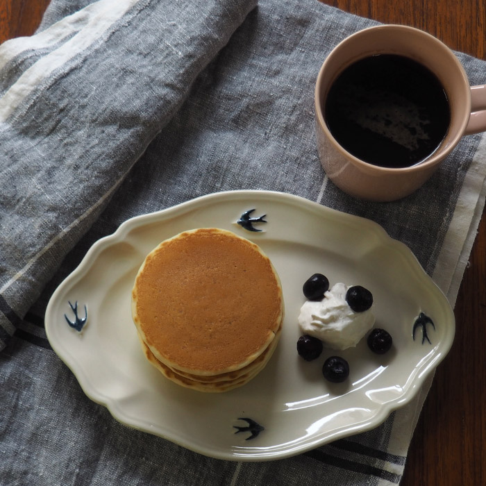 【4月より値上げ】スタジオエム　アーリーバード　オーバルプレート　L　/　STUDIO　M'　EARLY　BIRD