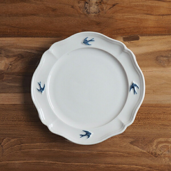 【4月より値上げ】スタジオエム　アーリーバード　ラウンドプレート　L　/　STUDIO　M'　EARLY　BIRD