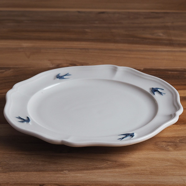 【4月より値上げ】スタジオエム　アーリーバード　ラウンドプレート　L　/　STUDIO　M'　EARLY　BIRD