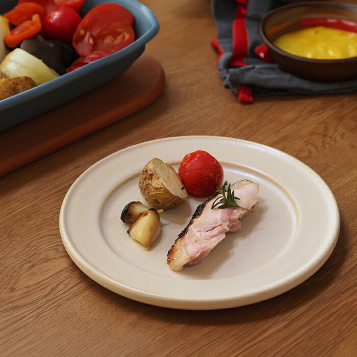 スタジオエム　カネル　プレートL　白　/　STUDIO　M'　Cannelle