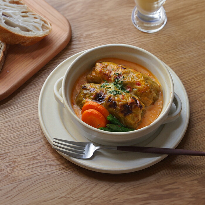 スタジオエム　カネル　プレートL　白　/　STUDIO　M'　Cannelle