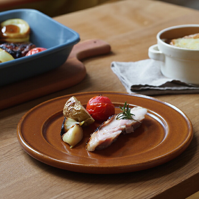 スタジオエム　カネル　プレートL　カラメル　/　STUDIO　M'　Cannelle