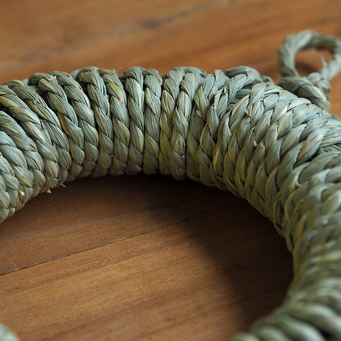 須浪亨商店　イ草鍋敷き　大　22cm