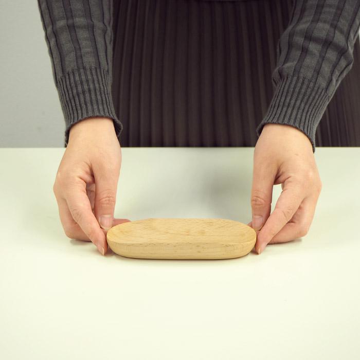 【プロキッチンオリジナル】【単品】スモールおしぼり置き　ブナ　/　PROKITCHEN