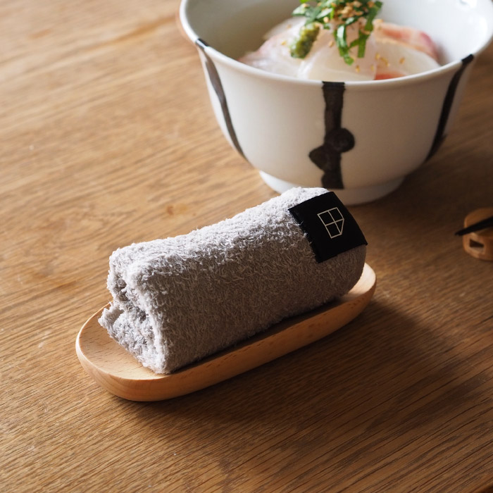 【プロキッチンオリジナル】【単品】スモールおしぼり置き　ブナ　/　PROKITCHEN