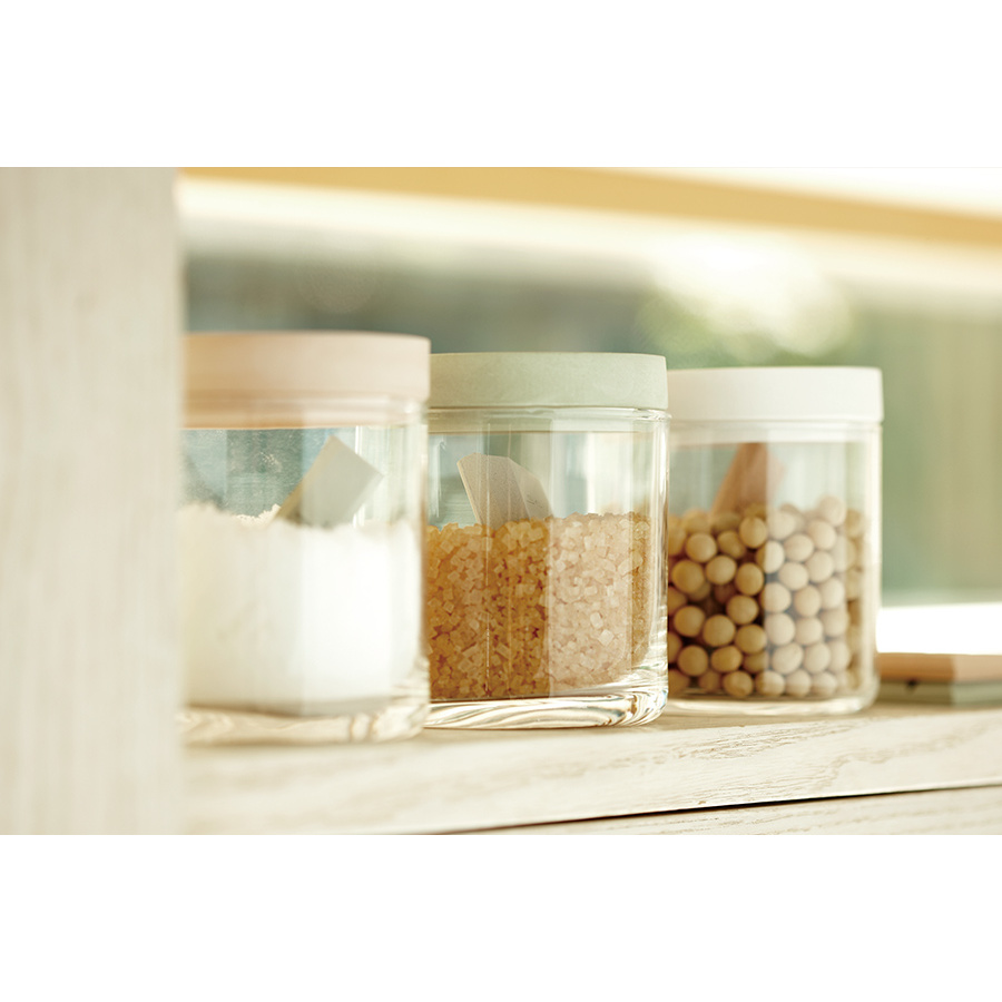 【取扱終了0924】ソイル　フードコンテナ　グラス　グリーン　/　Soil　※