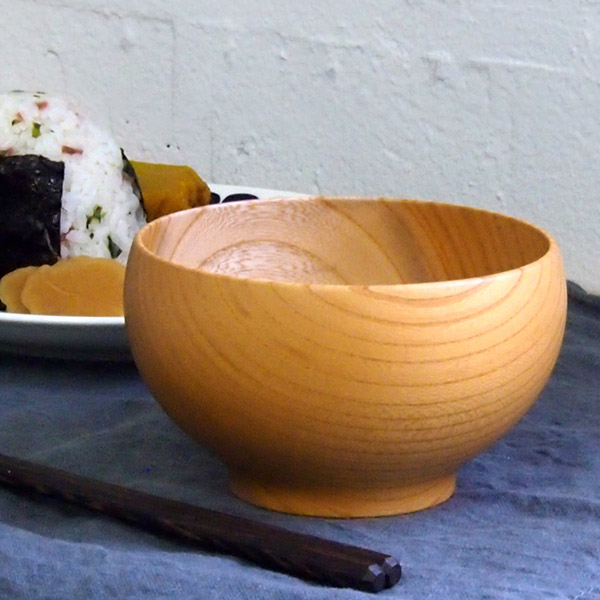 ソノベ　めいぼく椀　けやき　大　/　SONOBE