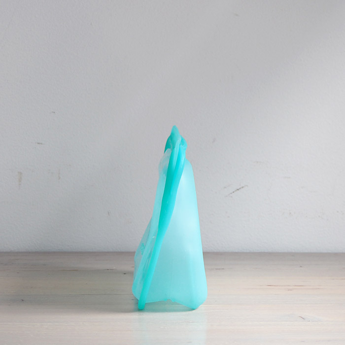 スタッシャー　シリコーンバッグ　スタンドアップ　ミニ　アクア　/　stasher