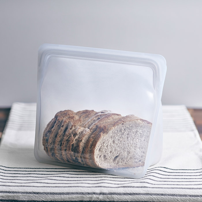 スタッシャー　シリコーンバッグ　スタンドアップ　メガ　クリア　/　stasher